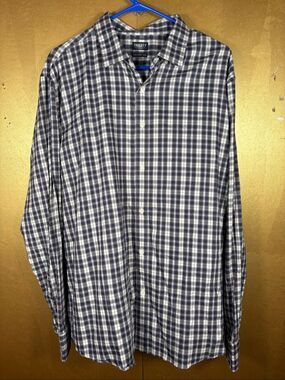 Faherty Mens movement performance button down shirt size XXL
